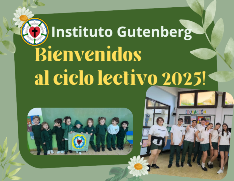 Bienvenidos al ciclo lectivo 2025! – Sito web Oficial del Instituto ...